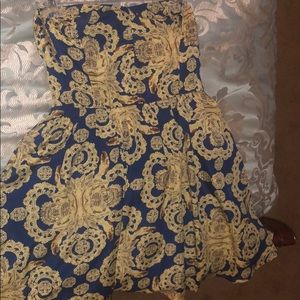 Beautiful strapless dress